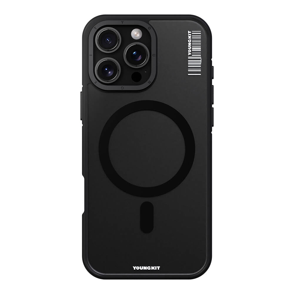 Youngkit Rock Sand Serisi iPhone 16 Pro Kılıf Magsafe Şarj Özellikli Telefon Kılıfı - 2 Youngkit Rock Sand Serisi iPhone 16 Pro Kılıf Magsafe Şarj Özellikli Telefon Kılıfı - 2